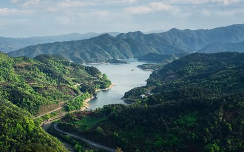 奉化溪口漂流