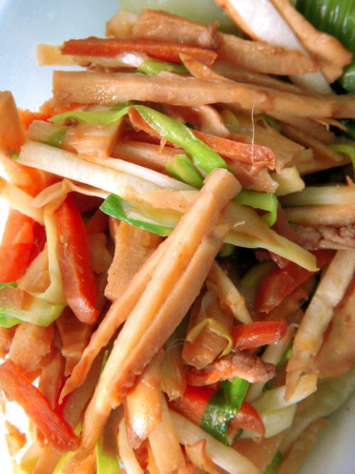 杭州特色菜谱虾子冬笋的做法